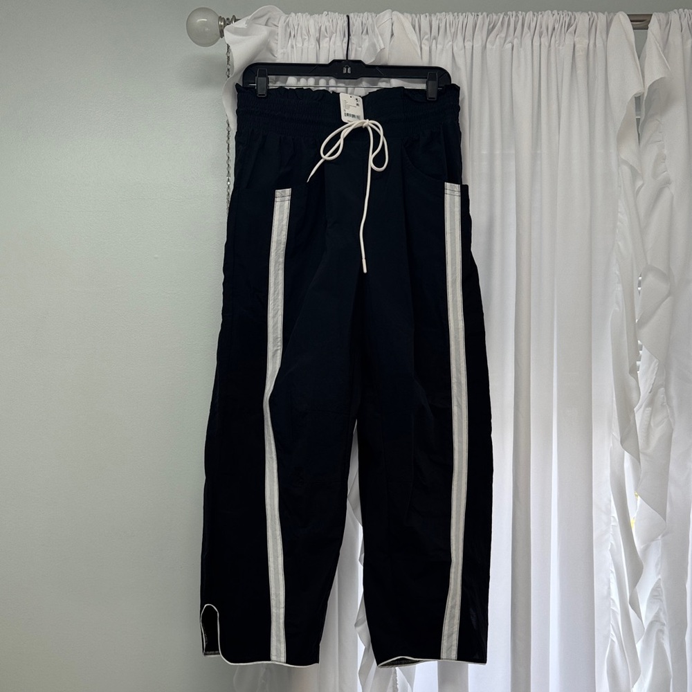 FP Movement by Free People Black and White Joggers- Brand New!